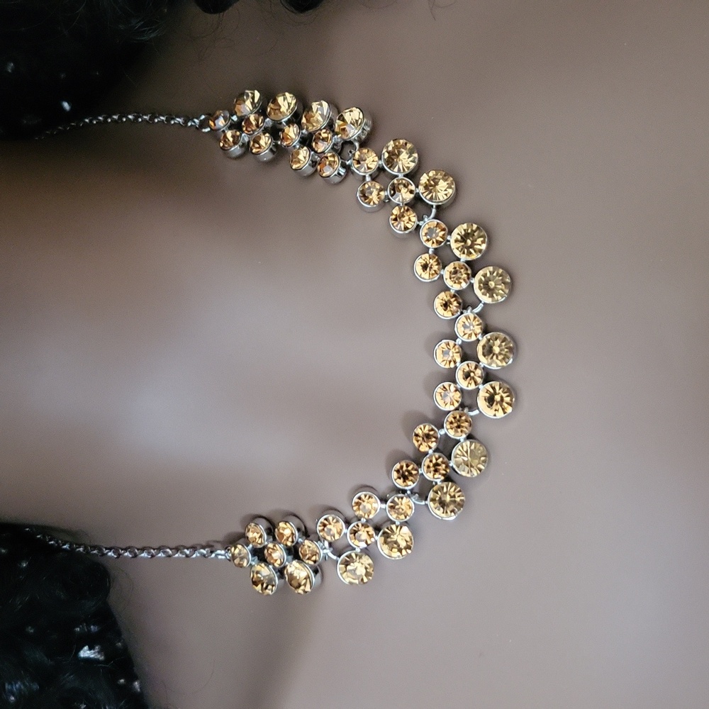 BLING Necklace with earrings